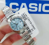 Casio Enticer Date Ladies Chain Watch LTP-1241D-2ADF