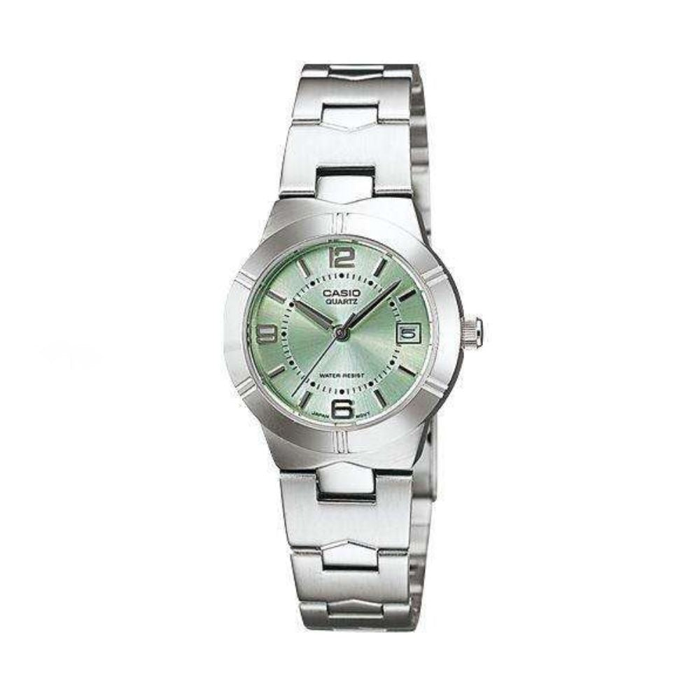 Casio Enticer Date Ladies Chain Watch LTP-1241D-3ADF