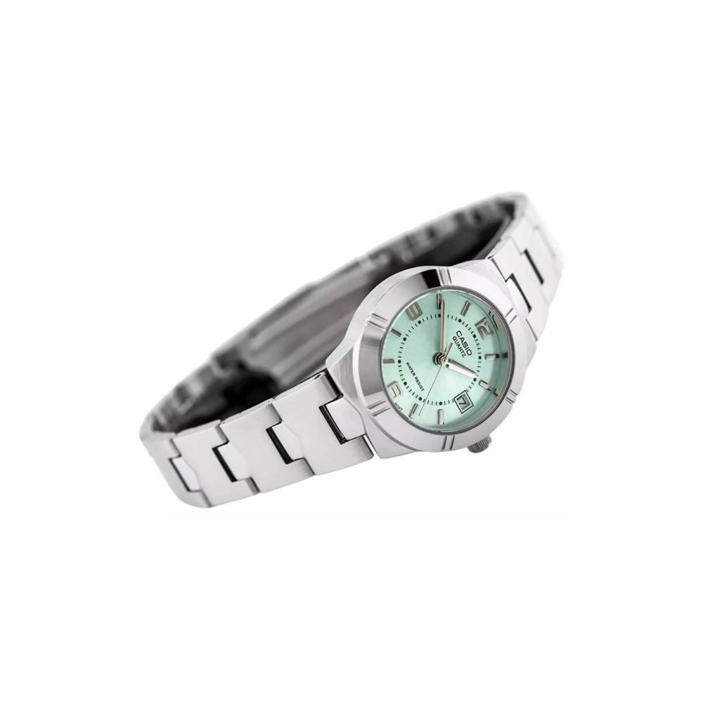 Casio Enticer Date Ladies Chain Watch LTP-1241D-3ADF