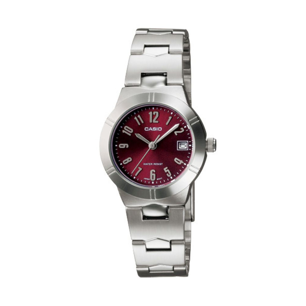 Casio Enticer Date Ladies Chain Watch LTP-1241D-4A2DF