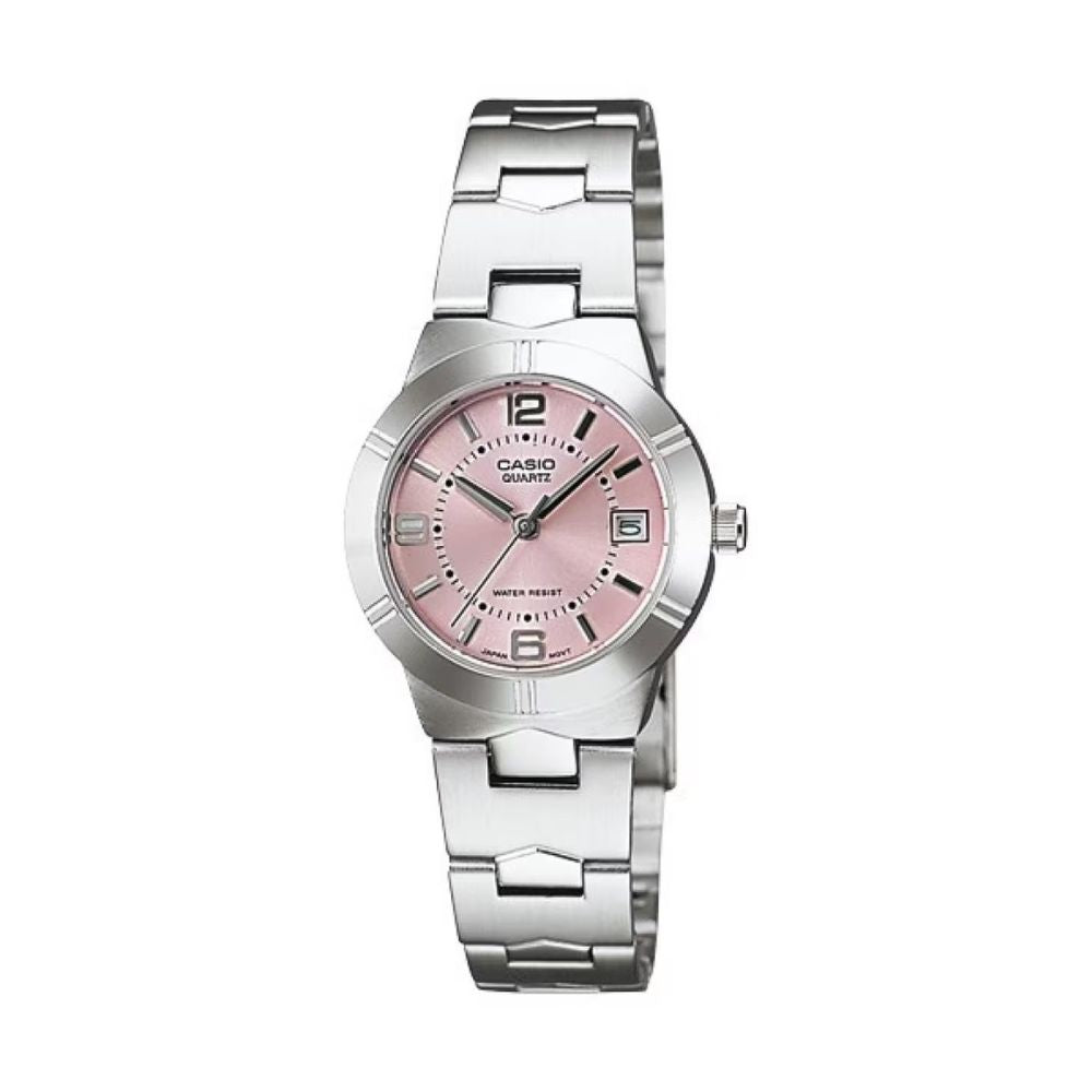 Casio Enticer Date Ladies Chain Watch LTP-1241D-4ADF