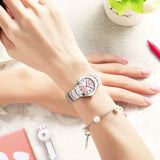 Casio Enticer Date Ladies Chain Watch LTP-1241D-4ADF