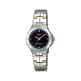 Casio Enticer Two Tone Ladies Chain Watch LTP-1242SG-1CDF