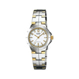 Casio Enticer Two Tone Ladies Chain Watch LTP-1242SG-7ADF