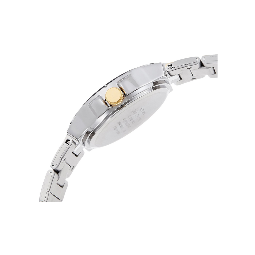 Casio Enticer Two Tone Ladies Chain Watch LTP-1242SG-7ADF