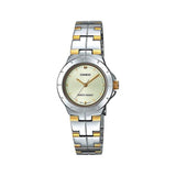 Casio Enticer Two Tone Ladies Chain Watch LTP-1242SG-9CDF