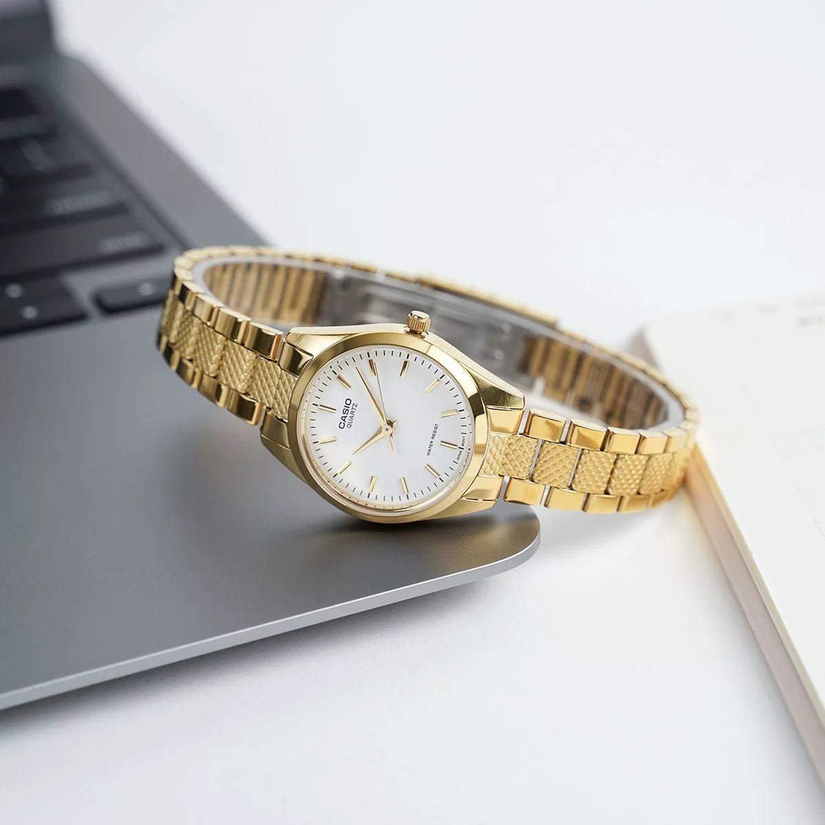 Casio Standard Ladies Chain Watch LTP-1274G-7ADF