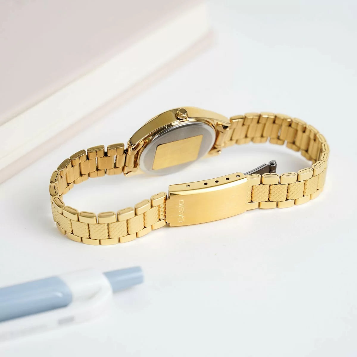 Casio Standard Ladies Chain Watch LTP-1274G-7ADF