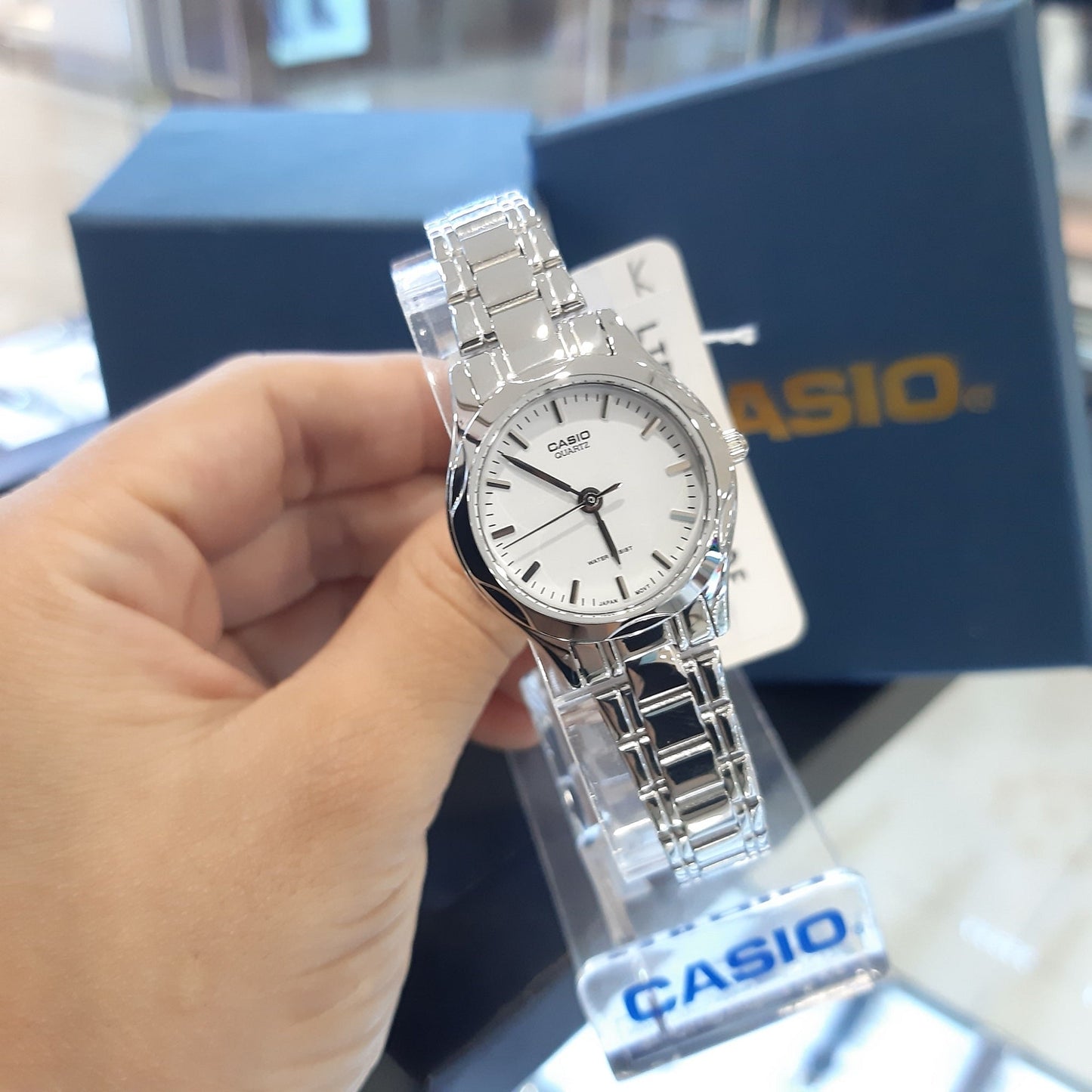 Casio Standard Ladies Chain Watch LTP-1275D-7ADF