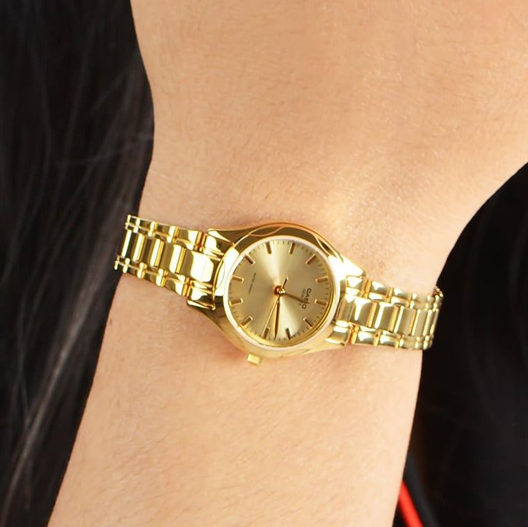 Casio Standard Ladies Chain Watch LTP-1275G-9ADF