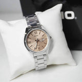 Casio Enticer Date Ladies Chain Watch LTP-1302DD-4A2VDF