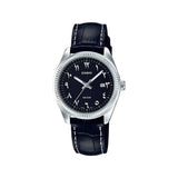 Casio Enticer Date Ladies Leather Belt Watch LTP-1302L-1B3VDF