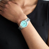 Casio Enticer Date Ladies Chain Watch LTP-1302PD-2A2VEF