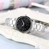 Casio Enticer Silver Ladies Chain Watch LTP-1303D-1AVDF