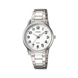 Casio Enticer Silver Ladies Chain Watch LTP-1303D-7BVDF