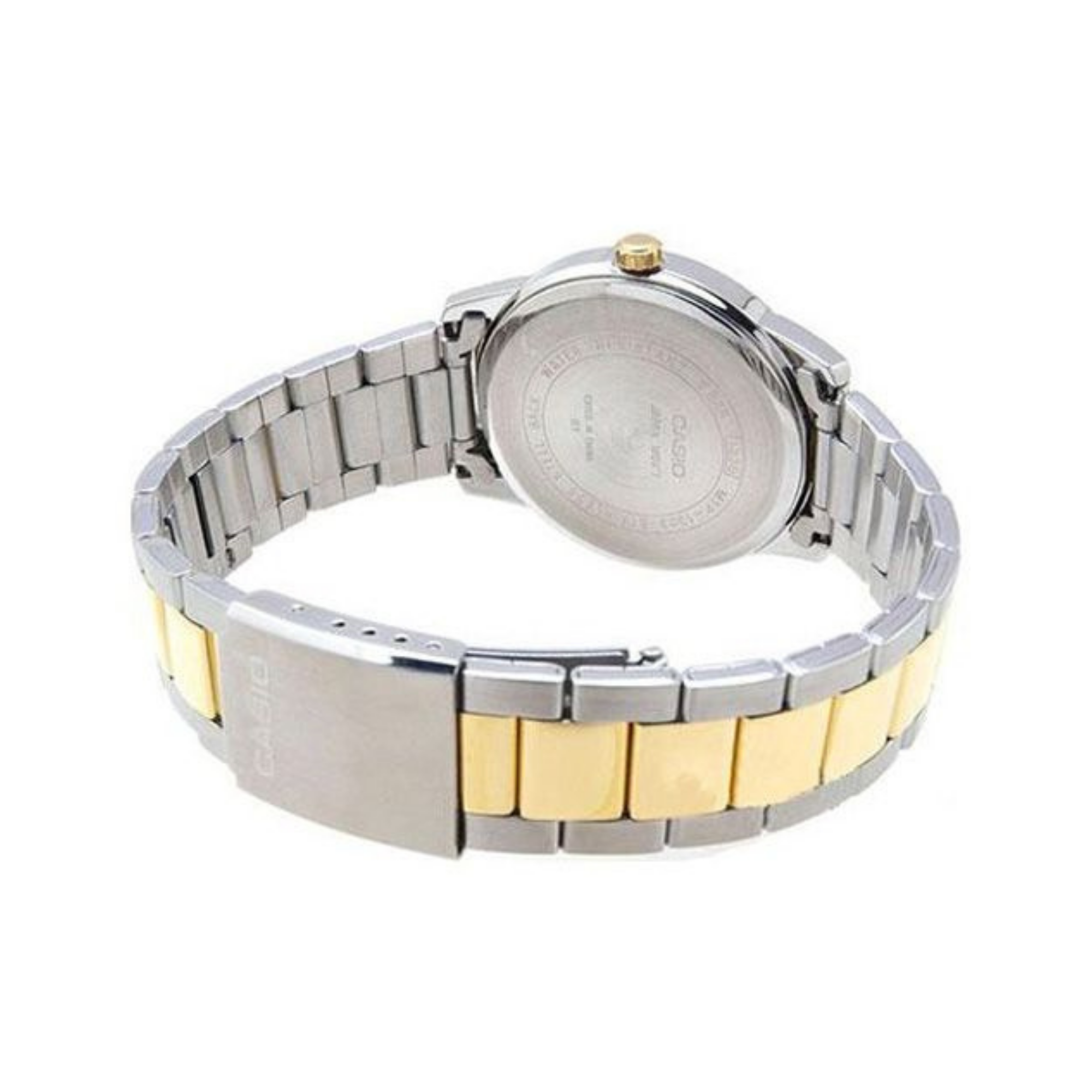 Casio Enticer Two Tone Ladies Chain Watch LTP-1303SG-7AVDF