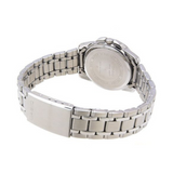 Casio Enticer Date Silver Ladies Chain Watch LTP-1314D-1AVDF