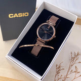 Casio Standard Ladies Mesh Chain Watch LTP-2023VMR-1CDR