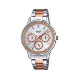 Casio Enticer Multifunction Ladies Chain Watch LTP-2087RG-7AVDF