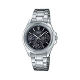 Casio Enticer Multifunction Ladies Chain Watch LTP-2088D-1AVDF
