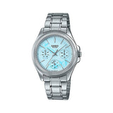 Casio Enticer Multifunction Ladies Chain Watch LTP-2088D-2A2VDF