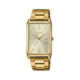 Casio Standard Golden Ladies Stainless Steel Chain Watch LTP-E156G-9ADF