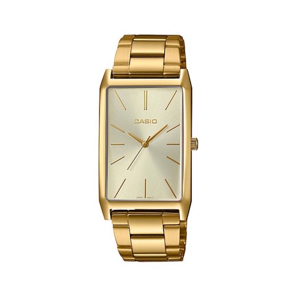 Casio Standard Golden Ladies Stainless Steel Chain Watch LTP-E156G-9ADF