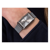 Casio Standard Ladies Stainless Steel Mesh Chain Watch LTP-E156M-7ADF