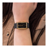 Casio Standard Golden Ladies Stainless Steel Mesh Chain Watch LTP-E156MGB-1ADF