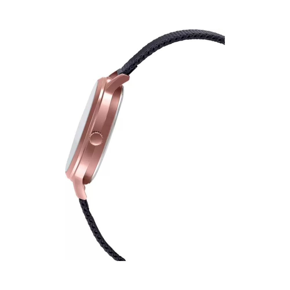 Casio Standard Ladies Mesh Chain Watch LTP-E157MRB-1BDF