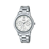Casio Enticer Multifunction Ladies Chain Watch LTP-E306D-7AVDF