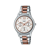 Casio Enticer Multifunction Ladies Chain Watch LTP-E306RG-7AVDF