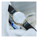 Casio Enticer Ladies Stainless Steel Mesh Chain Watch LTP-E412MGB-1ADF