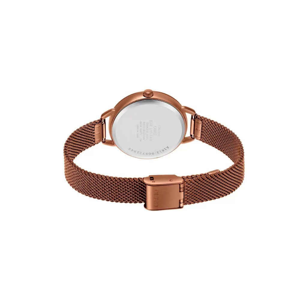 Casio Standard Ladies Mesh Chain Watch LTP-E413MR-9ADF