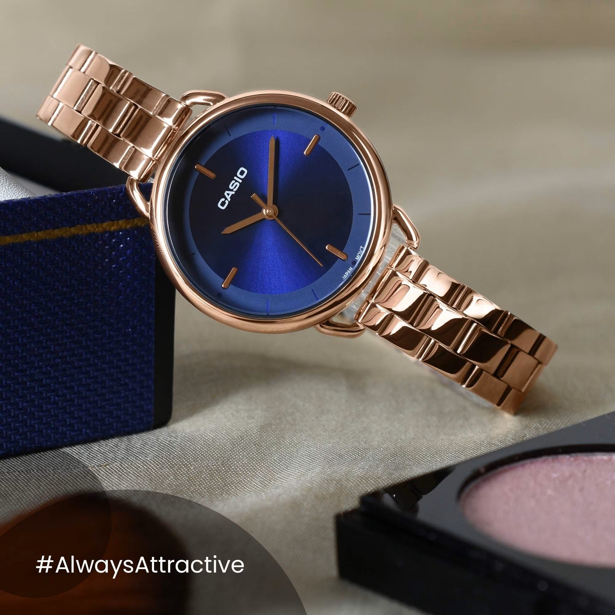 Casio Standard Ladies Chain Watch LTP-E413PG-2ADF