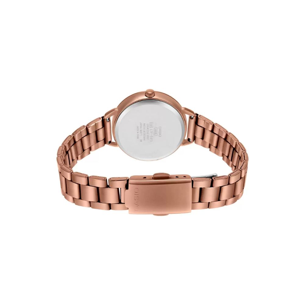 Casio Standard Ladies Chain Watch LTP-E413PG-2ADF