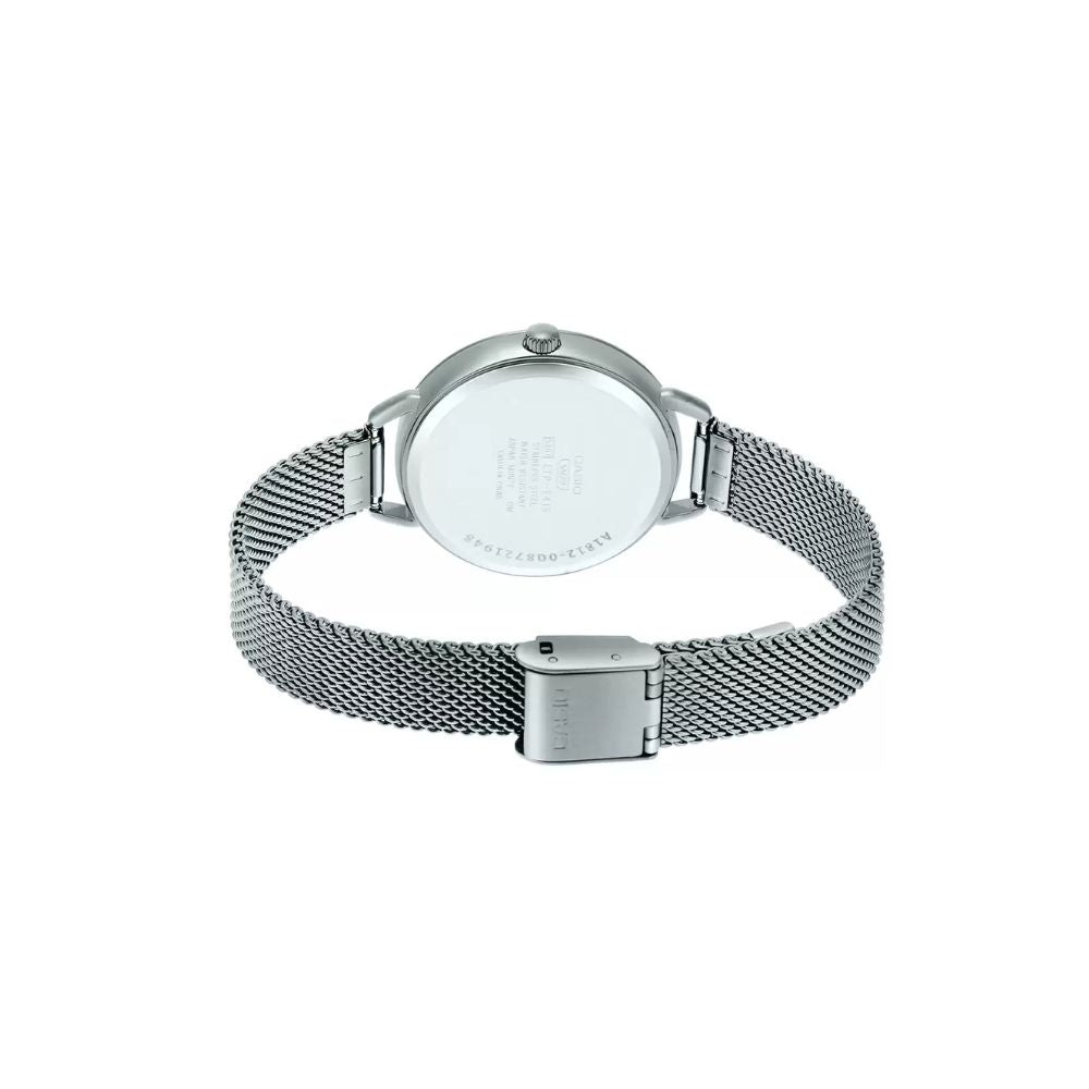 Casio Standard Ladies Mesh Chain Watch LTP-E415M-7CDF