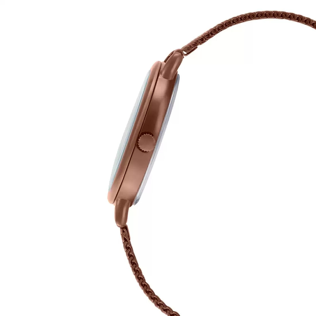 Casio Standard Ladies Mesh Chain Watch LTP-E415MR-7CDF