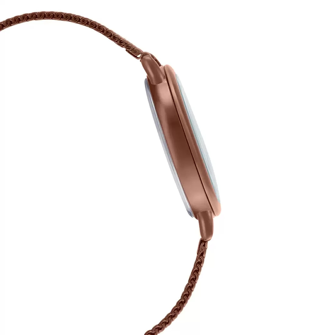 Casio Standard Ladies Mesh Chain Watch LTP-E415MR-7CDF