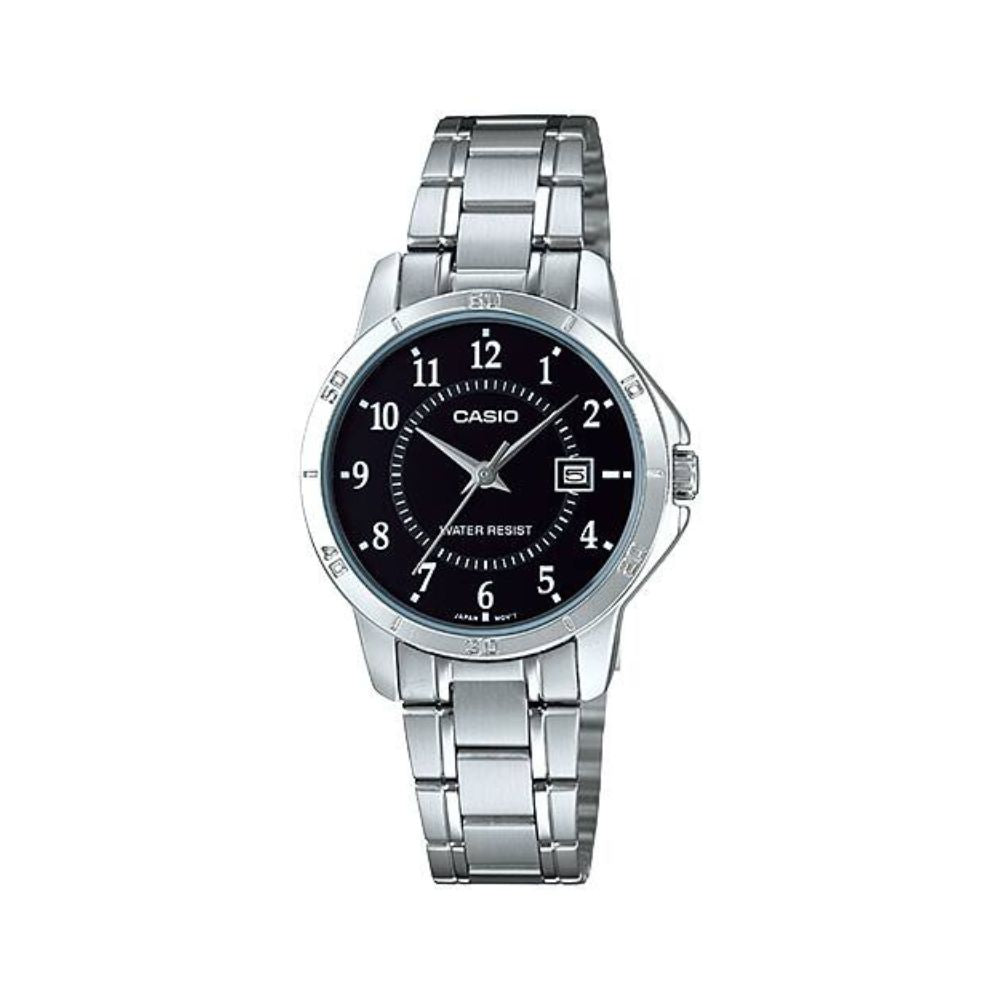 Casio Standard Date Ladies Chain Watch LTP-V004D-1BUDF