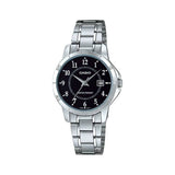 Casio Standard Date Ladies Chain Watch LTP-V004D-1BUDF