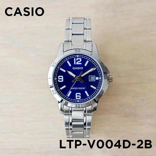 Casio Standard Date Ladies Chain Watch LTP-V004D-2BUDF