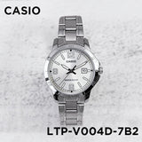 Casio Standard Date Ladies Chain Watch LTP-V004D-7B2UDF