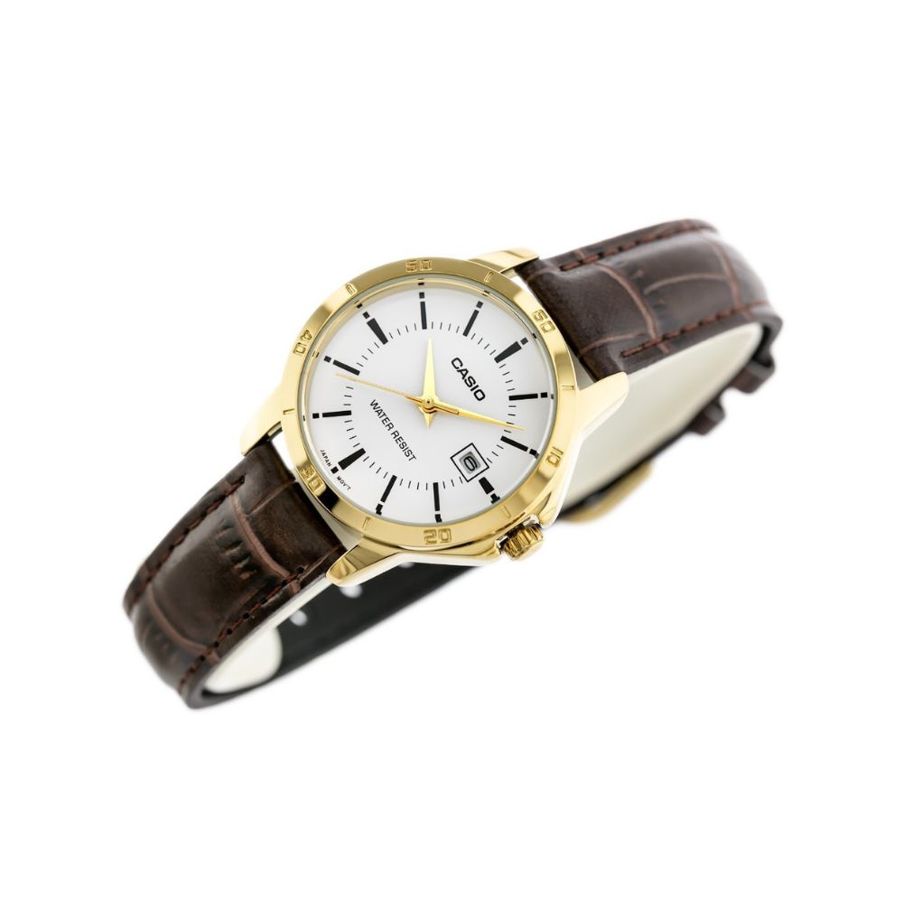 Casio Standard Date Ladies Belt Watch LTP-V004GL-7AUDF