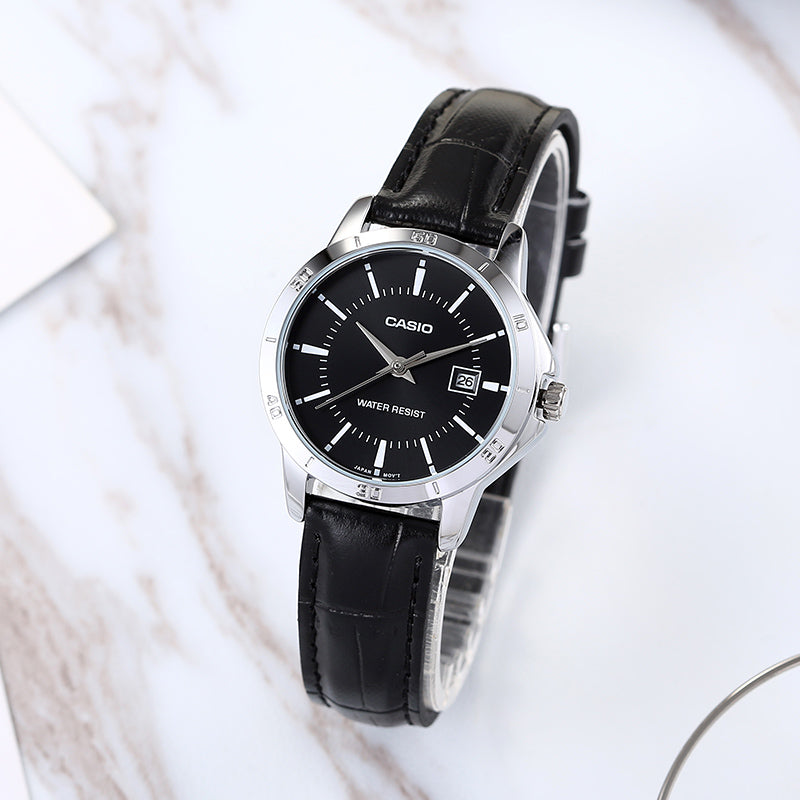 Casio Standard Date Ladies Belt Watch LTP-V004L-1AUDF