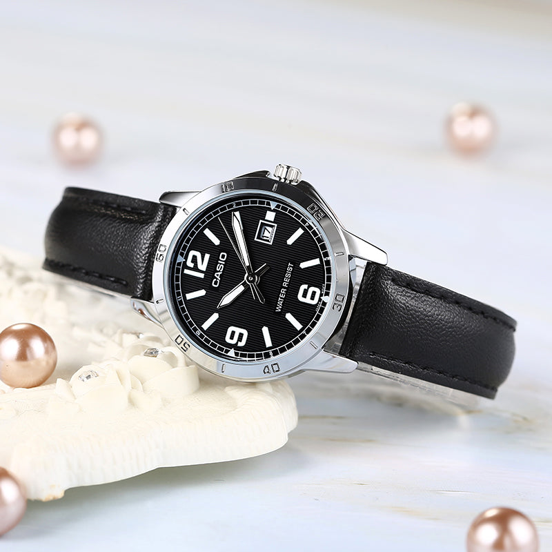 Casio Standard Date Ladies Belt Watch LTP-V004L-1BUDF