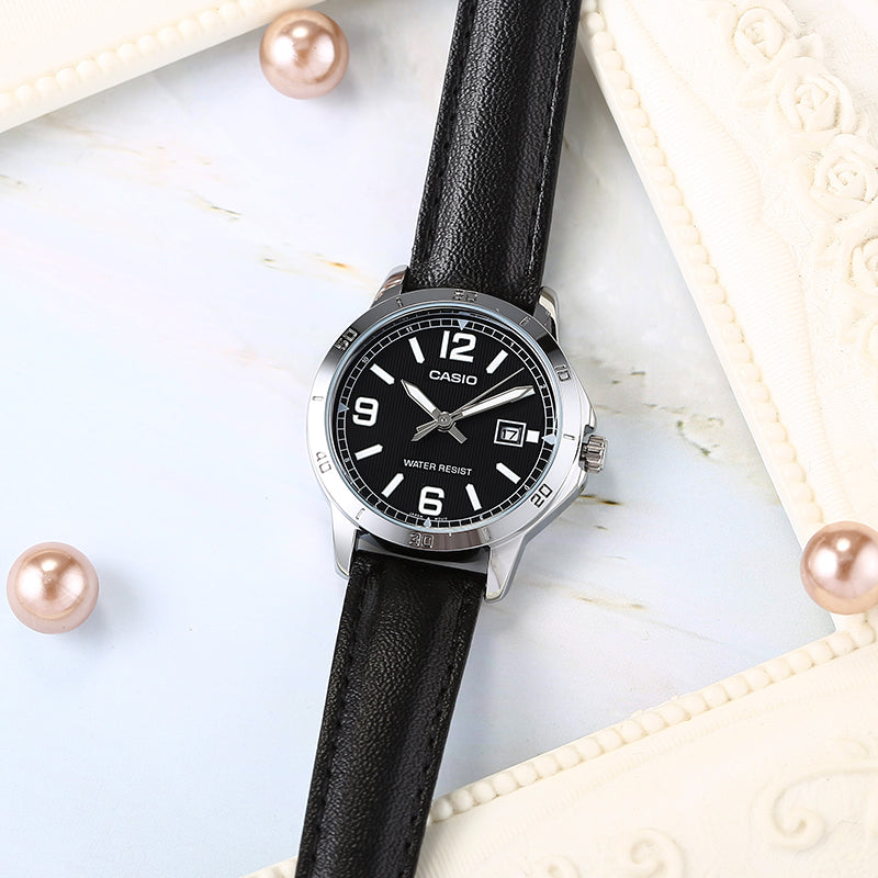 Casio Standard Date Ladies Belt Watch LTP-V004L-1BUDF