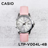 Casio Standard Date Ladies Belt Watch LTP-V004L-4BUDF
