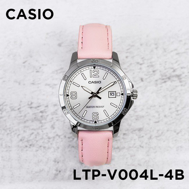 Casio Standard Date Ladies Belt Watch LTP-V004L-4BUDF