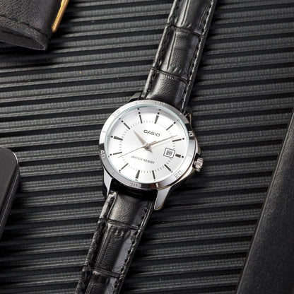 Casio Standard Date Ladies Belt Watch LTP-V004L-7AUDF